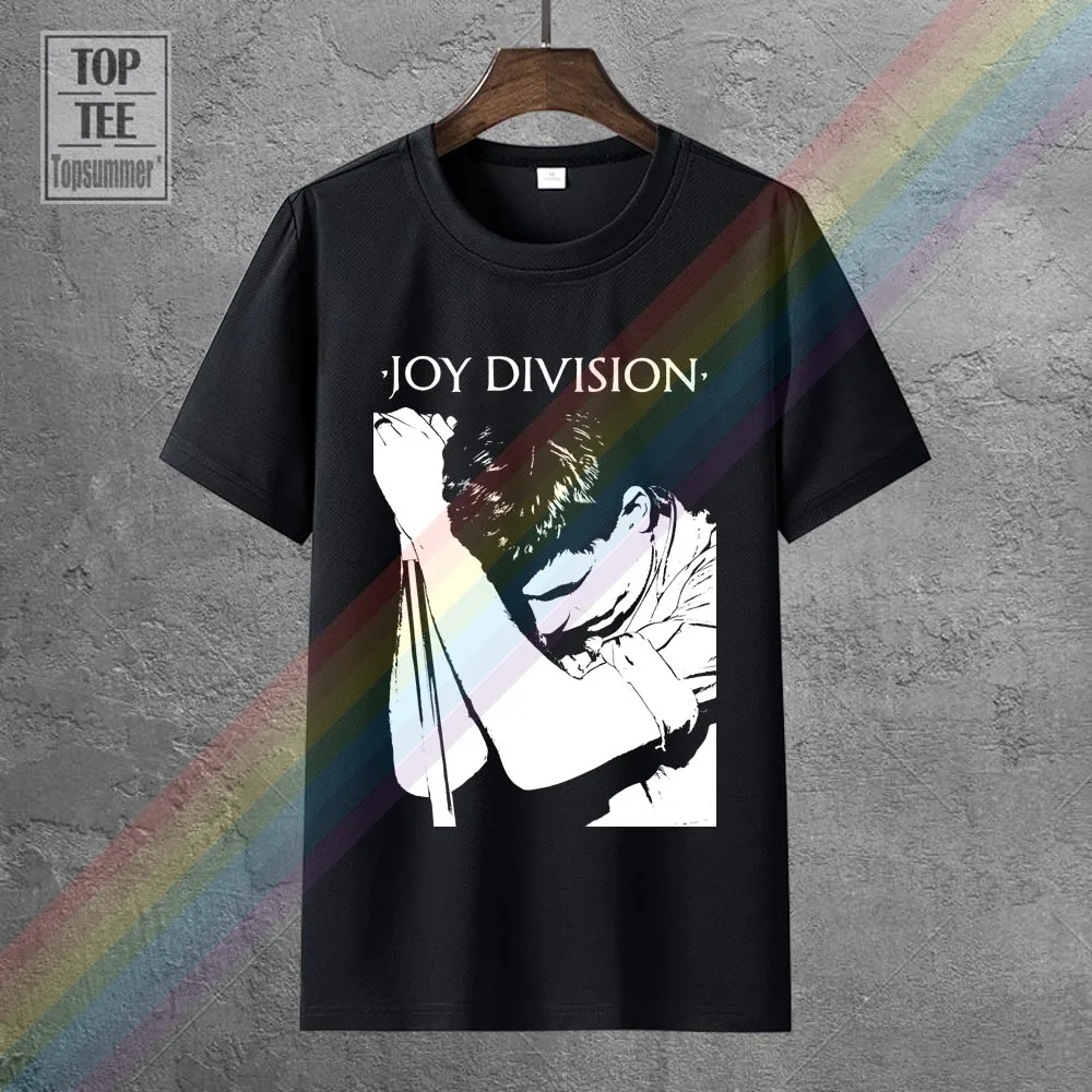 Men T Shirt Joy Division Ian Curtis Black New Order Bauhaus Warsaw Cure New Wave T-Shirt Novelty Tshirt Women