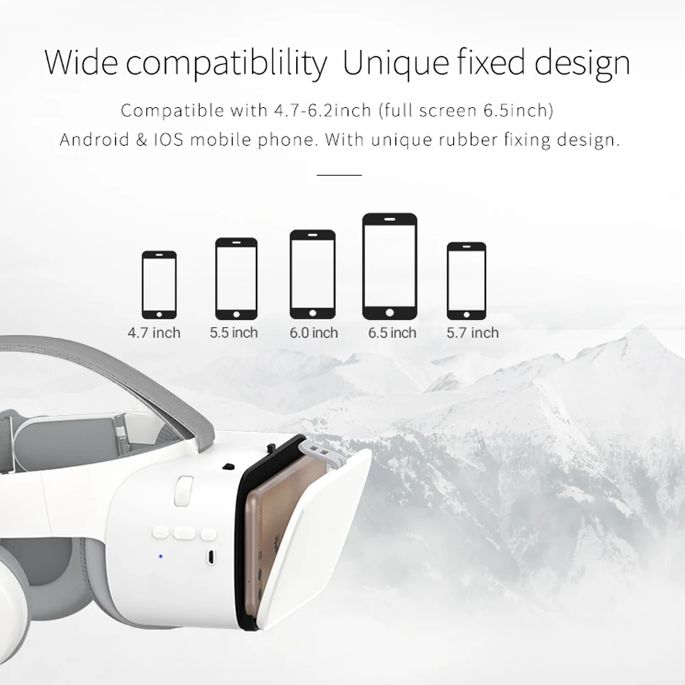 Для BOBOVR Z6 Обновление 3D очки VR гарнитура Google Cardboard Bluetooth виртуальной реальности