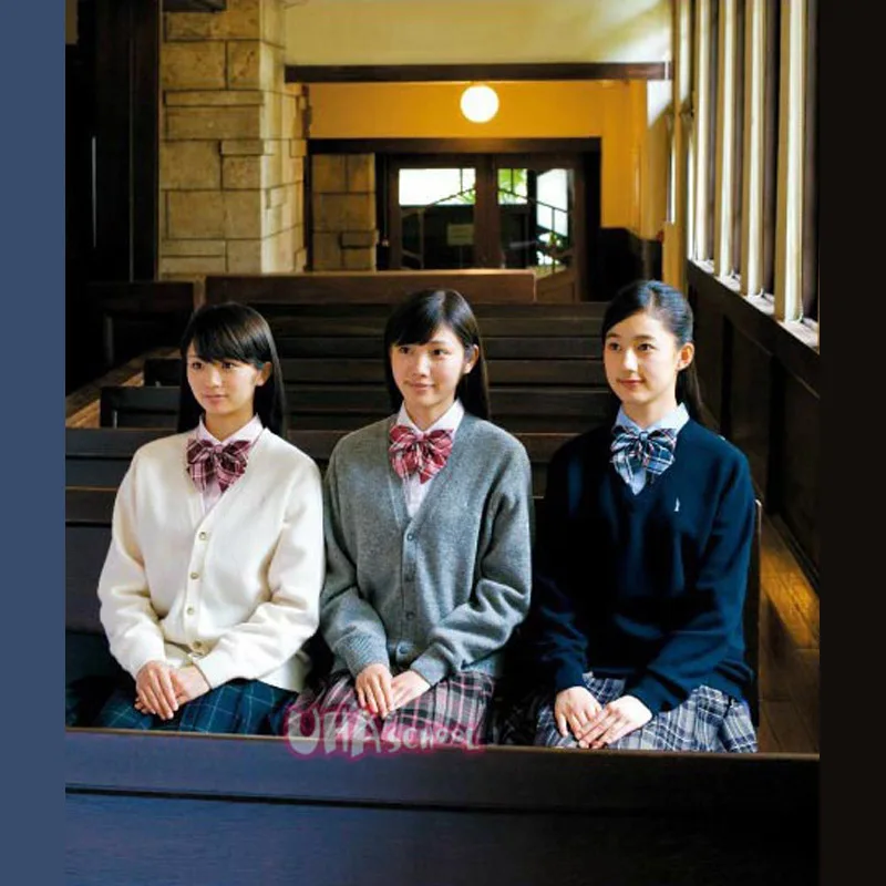 Униформа JK в японском стиле высококачественный Повседневный свитер с длинным