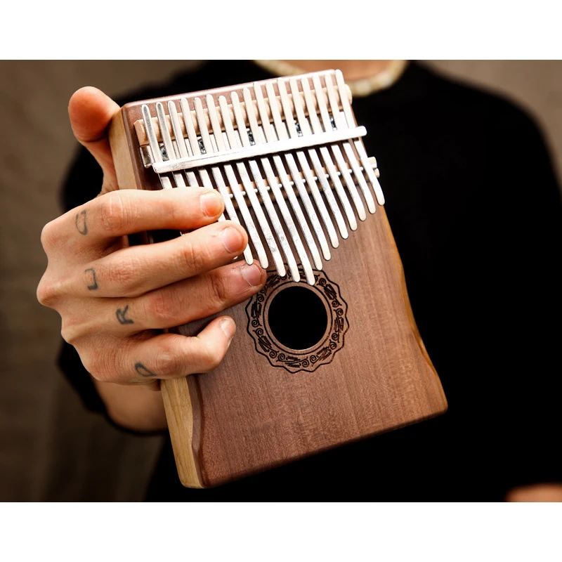 

Thumb piano kalimba beginner 17-tone accordion portable kalimba instrument