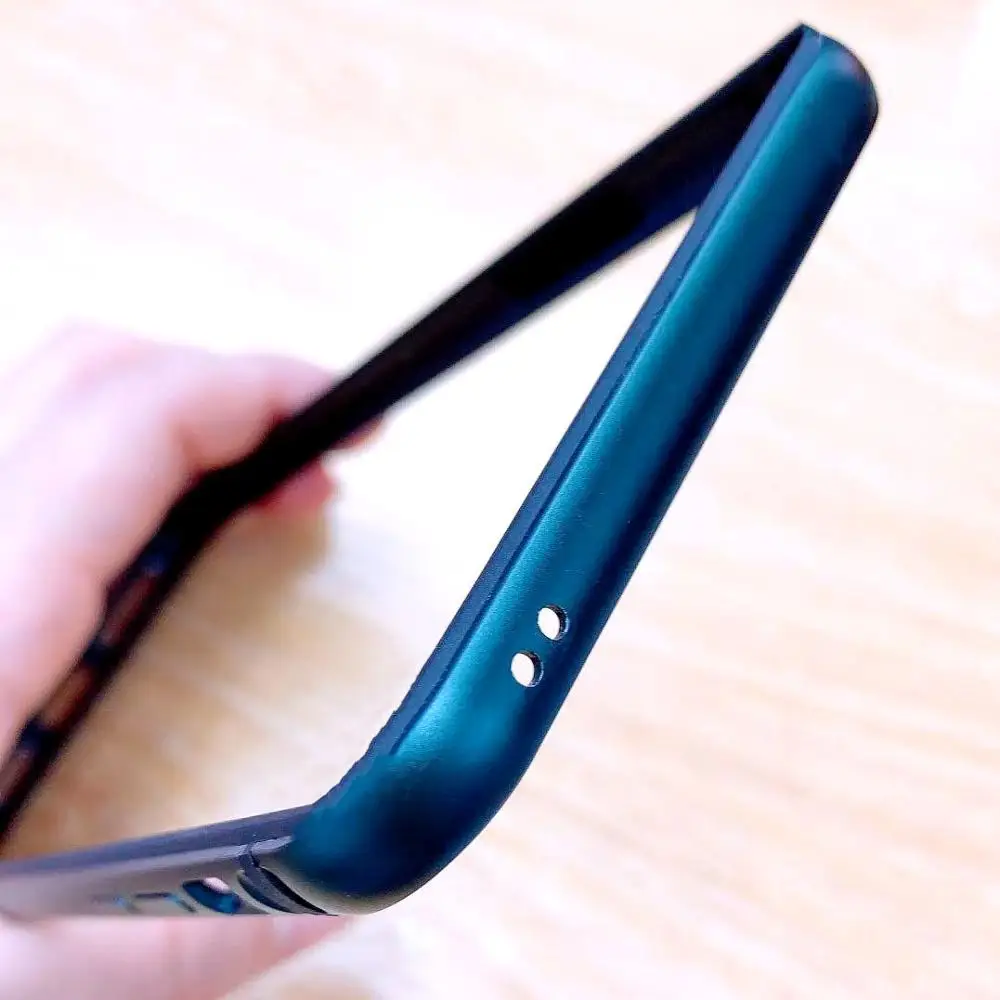 Lamorniea алюминиевый бампер чехол для iPhone 7 6S 8 XS Max XR 11 Pro Max X S Max XR Роскошный металлический каркас мягкий край ударопрочный бампер - Цвет: Blue