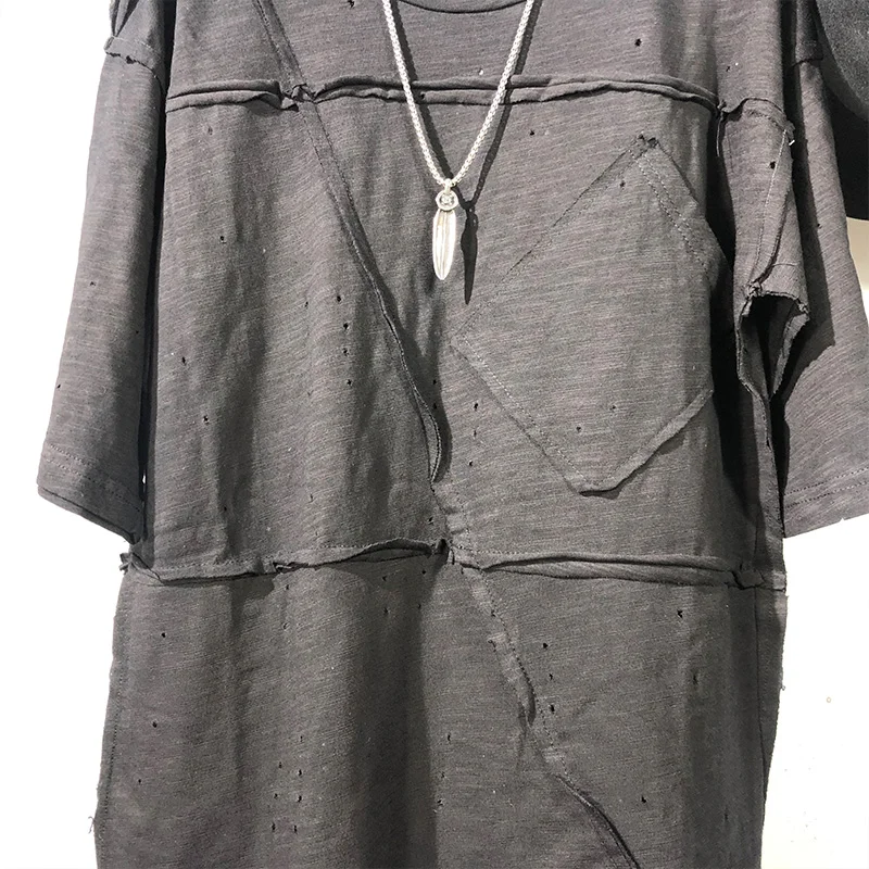 Owen seak Мужская футболка высокая улица одежда топы футболки летние мужские большие