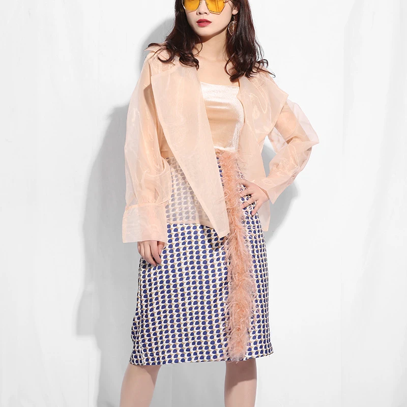 Элегантная блузка женская Кружевная футболка Повседневная приталенная Женская