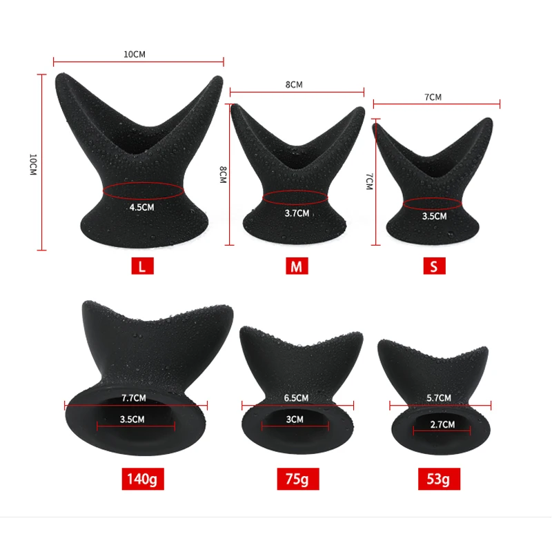 Анальная пробка Анальный расширитель Силиконовая секс-игрушки для взрослых