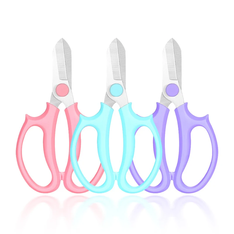 

Stainless Steel Floral Scissors Garden Scissors Flower Shop Garden Flower Pruning Shears Manual Household Tools Gardening Tools