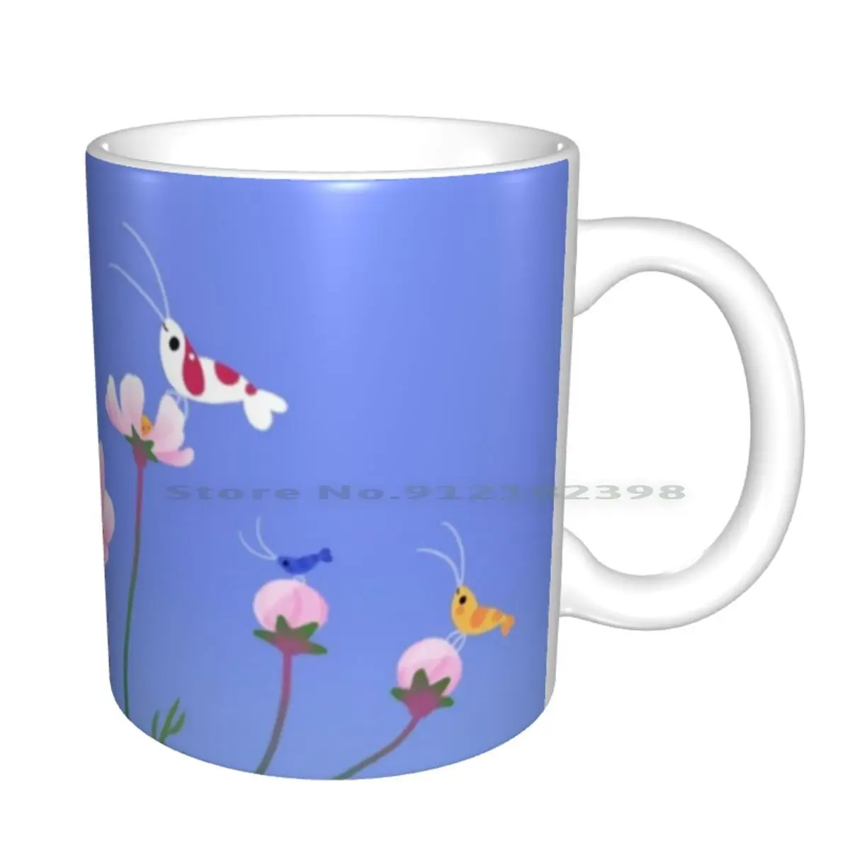 Керамические кружки Cosmos And креветки кофейные чашки Кружка для молока и чая кружка