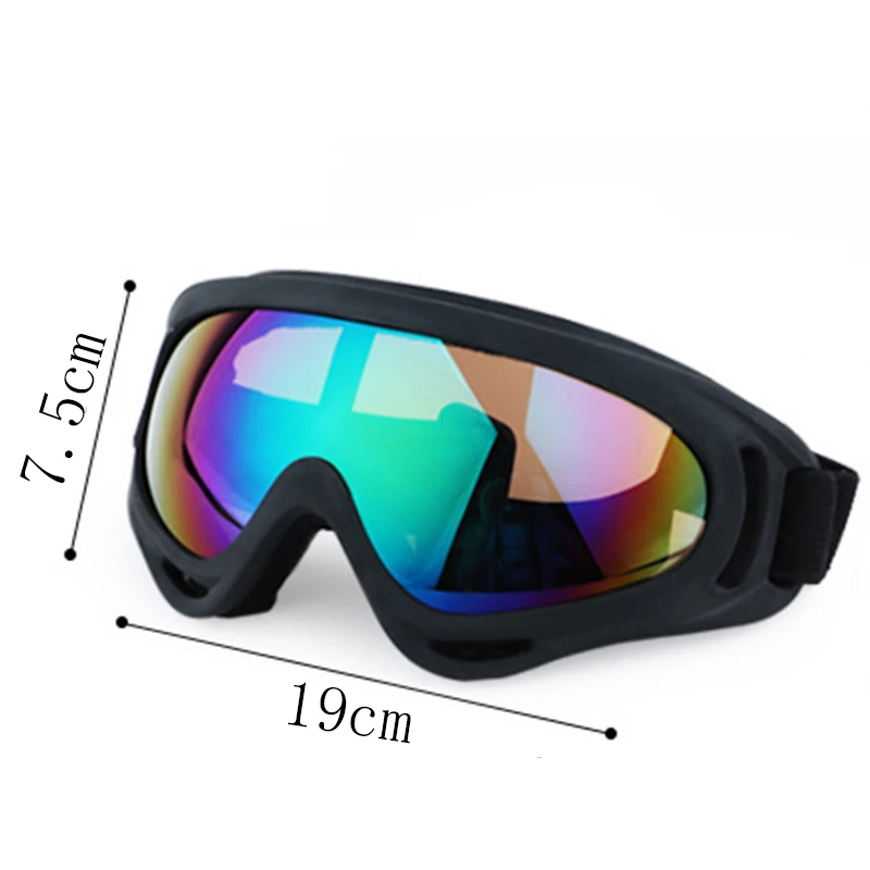 Windproof Ski Glasses Skating Goggles Outdoor Riding Snowboard Mountaineering Mask Snowmobile For Men Women Dustproof Goggle | Спорт и