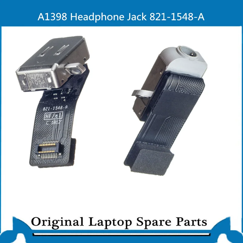 Оригинальный разъем для наушников Macbook Pro Retina A1398 2012 2013 821 1548 A|Компьютерные кабели