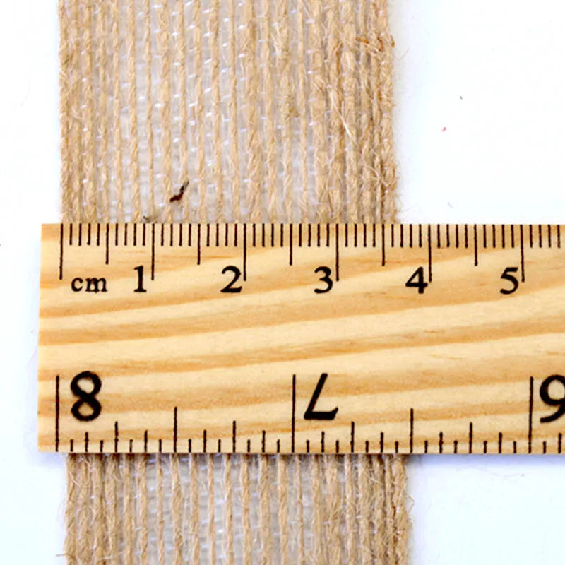 5M из натурального джута в декорированном мешковиной горшке рулонов гессенской