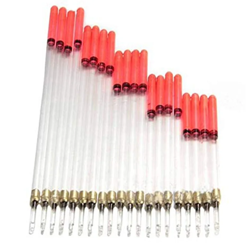 Новый 20 шт прозрачный пластиковый поплавок для рыбалки с плавающей трубкой