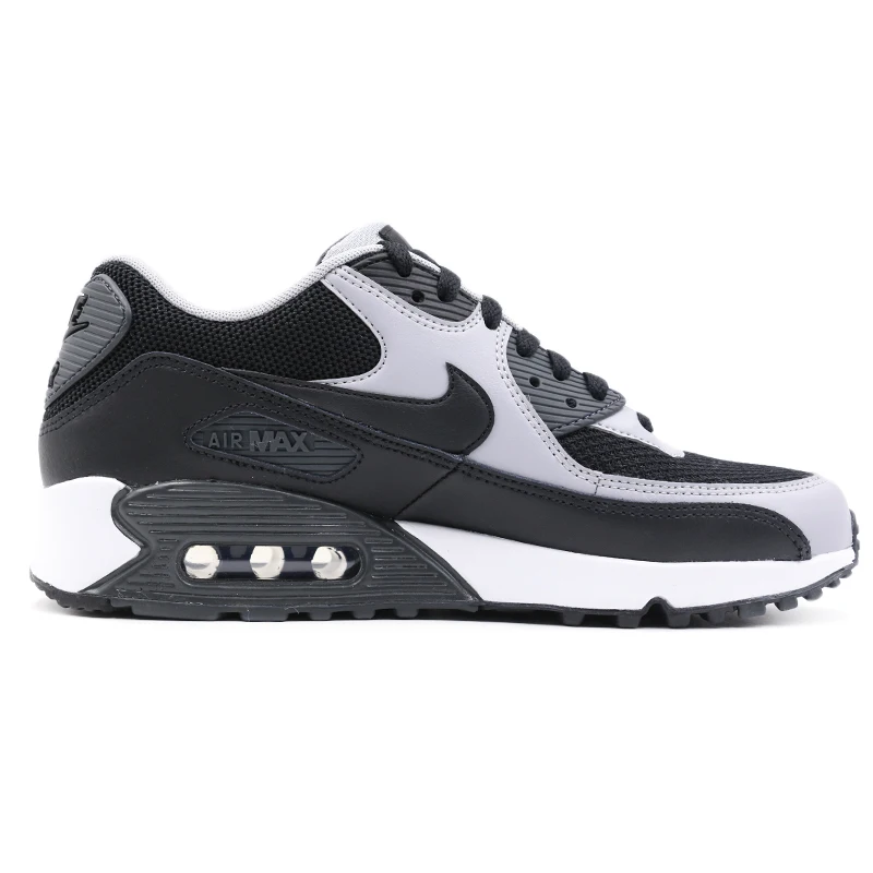 Оригинальные мужские кроссовки для бега Nike Air Max 90 эфирные, износостойкие, классические, спортивные, уличные, сетчатые, дышащие кроссовки 537384-111