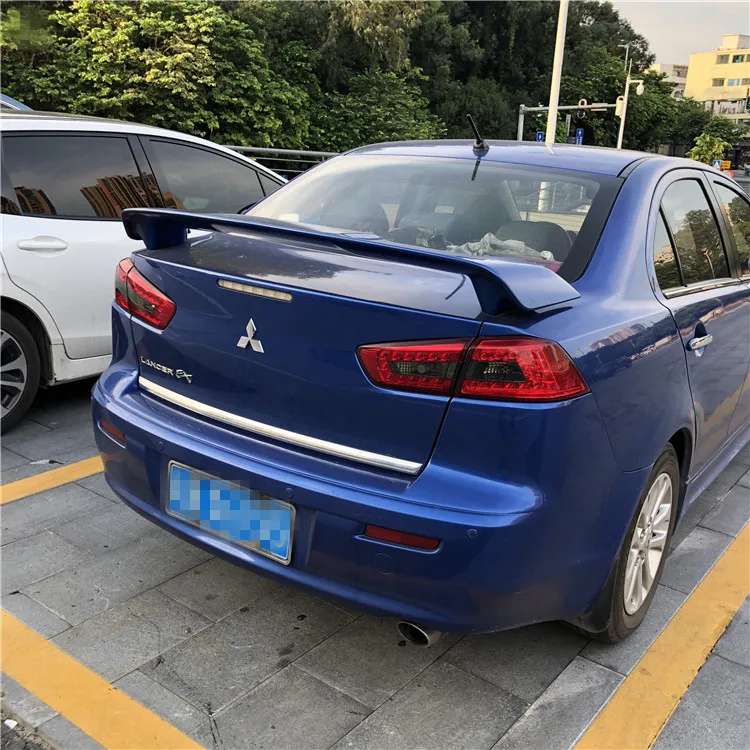 Спойлер для Mitsubishi Lancer YCDK 2013 2018 спойлер из АБС пластика заднего крыла автомобиля