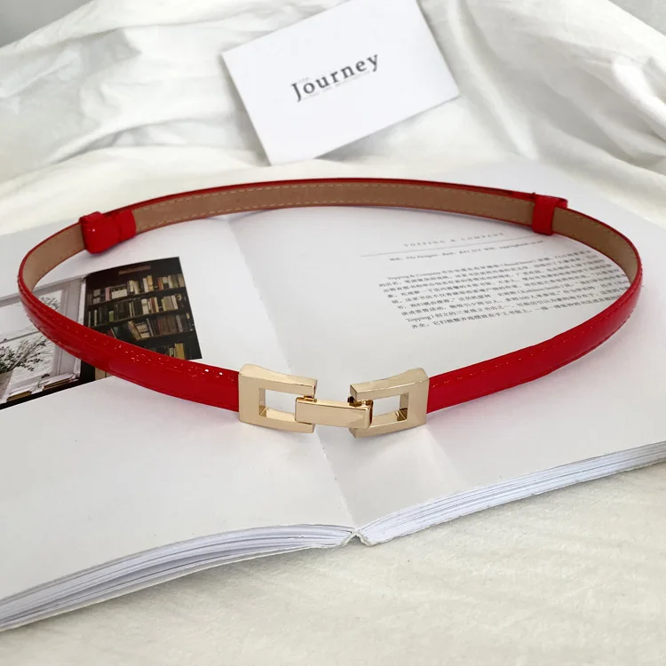 

Fashion versatile belt women's fine decoration dress simple with sweater coat small belt women's fashion