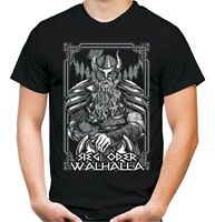 victory or valhalla unique odin viking berserker t shirt summer cotton o neck short sleeve mens t shirt new s 3xl