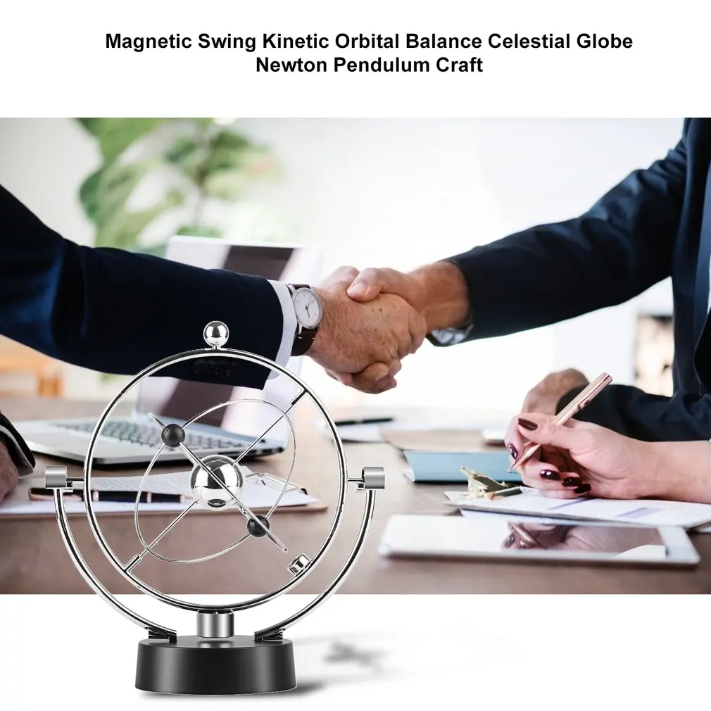 Магнитные качели кинетические орбитальные украшения для рабочего стола вечный