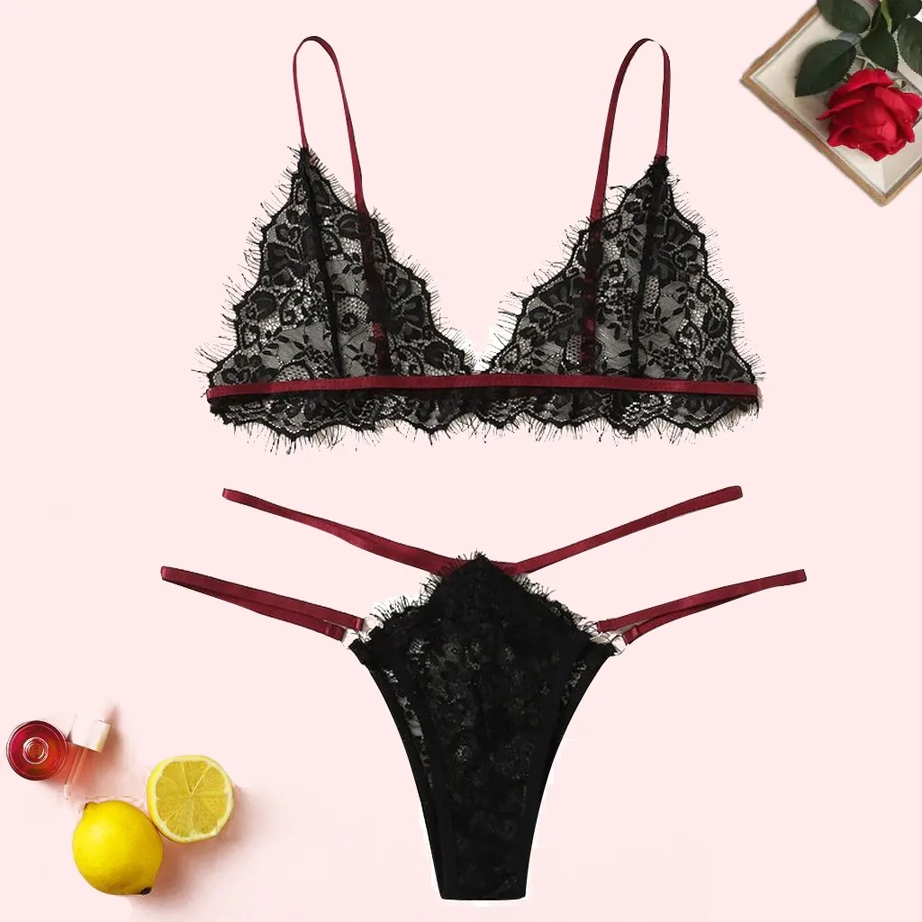 Прямые продажи с фабрики сексуальное женское нижнее белье сексуальный кружевной