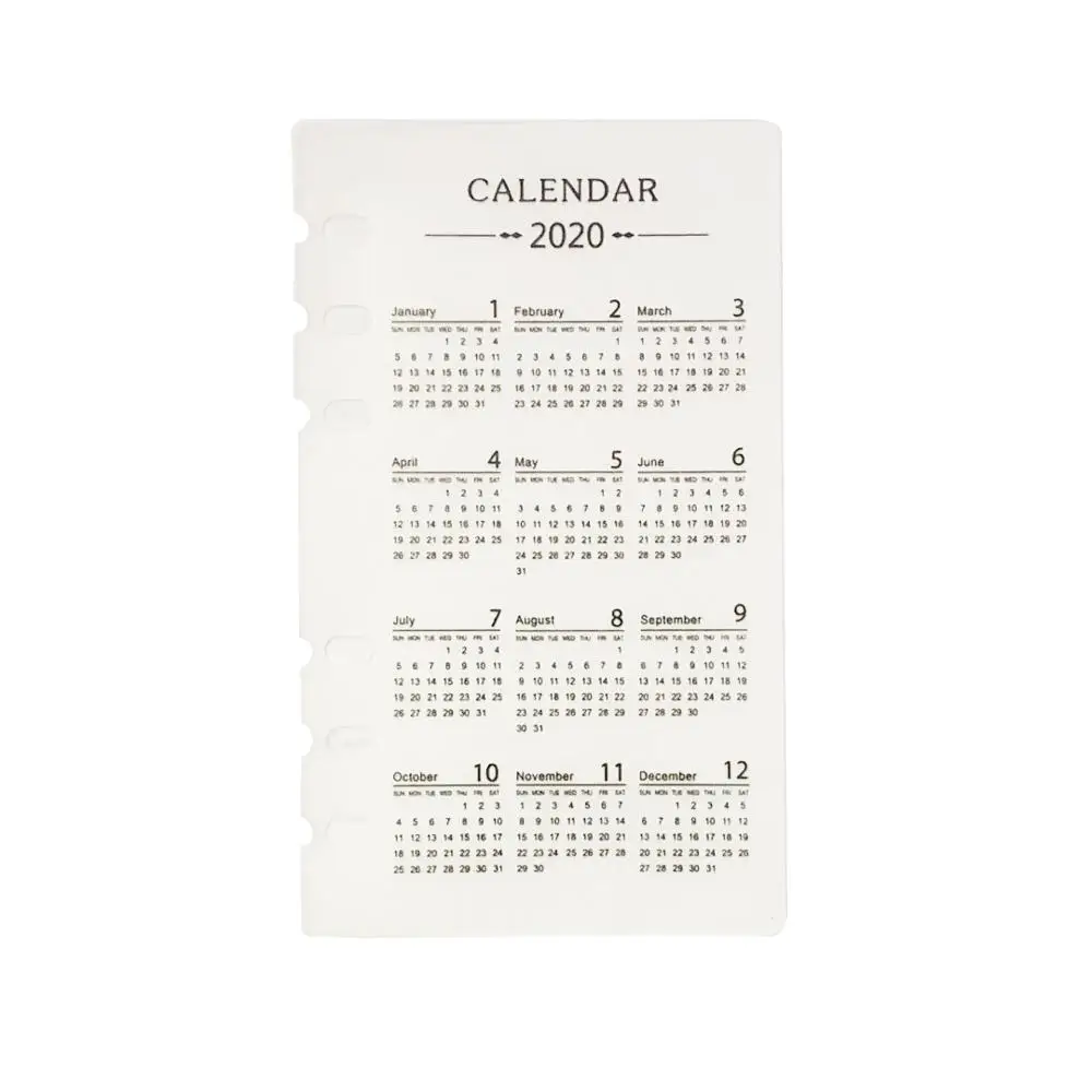 Календарь 2020 полипропиленовая тарелка Kalendar матовый защитный внутренний