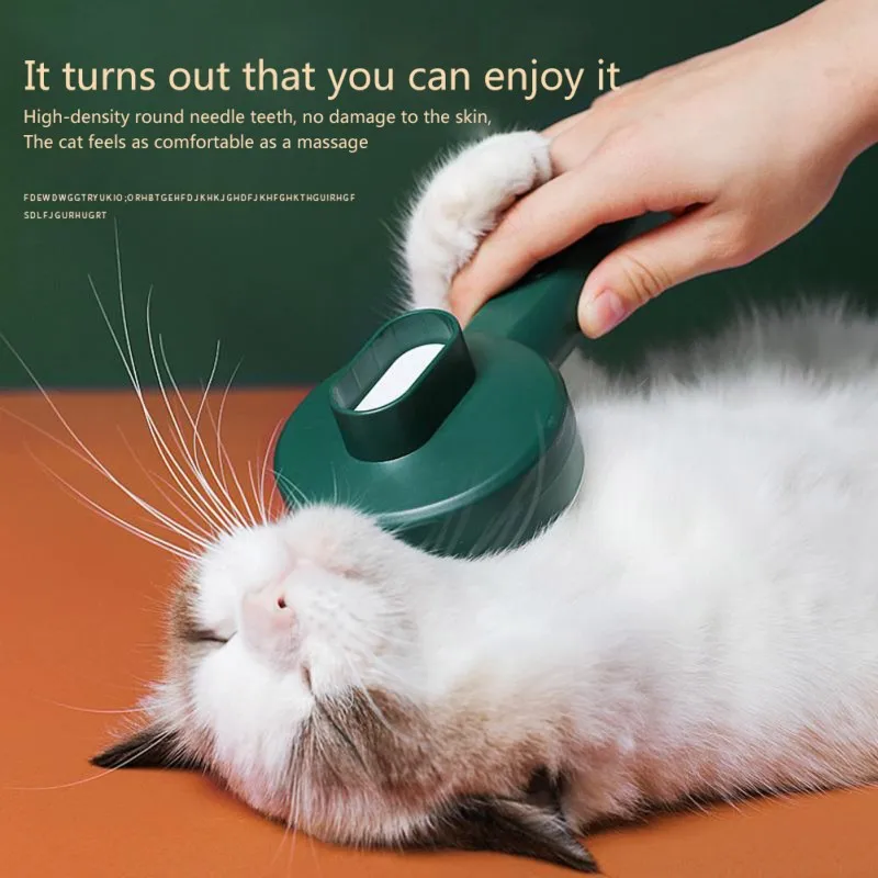 

Dog Brush UV Sterilization Pet Hair Remover Insect Removal Cat Brush To Floating Hair Massage Dogs Grooming Pet Supplies