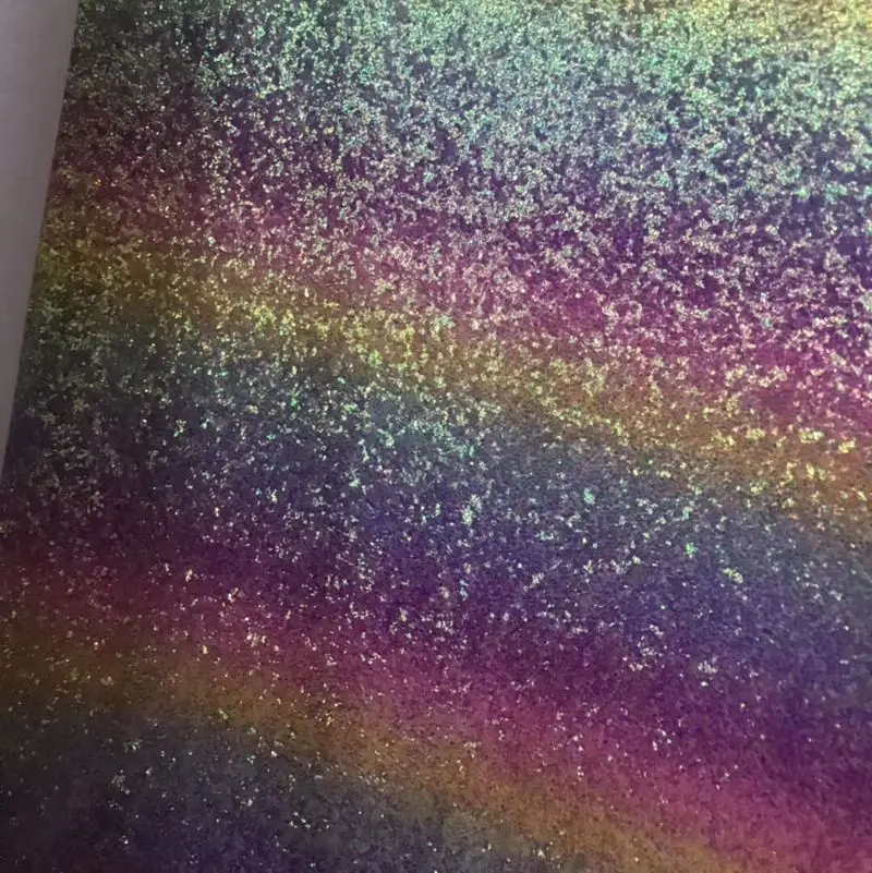 

synthetic decorative chunky color glitter leather fabric material