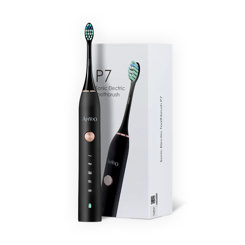 

Зубная щетка APIYOO P7 звуковая электрическая, 5 режимов работы, IPX7