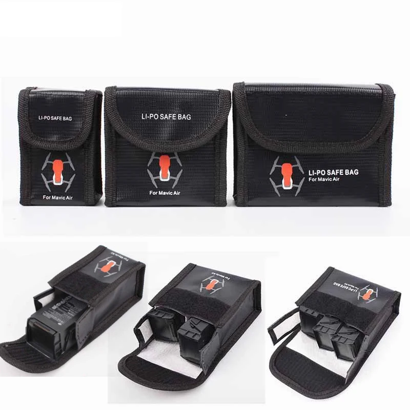 Защитный чехол для аккумулятора сумка хранения LiPo Взрывозащищенная безопасная