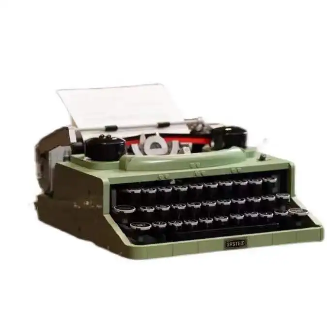 

IN STOCK Creative Typewriter Building Blocks with Keyboard type Moc 21327 Set Toys bricks Writing Machine Technical Creator Gift