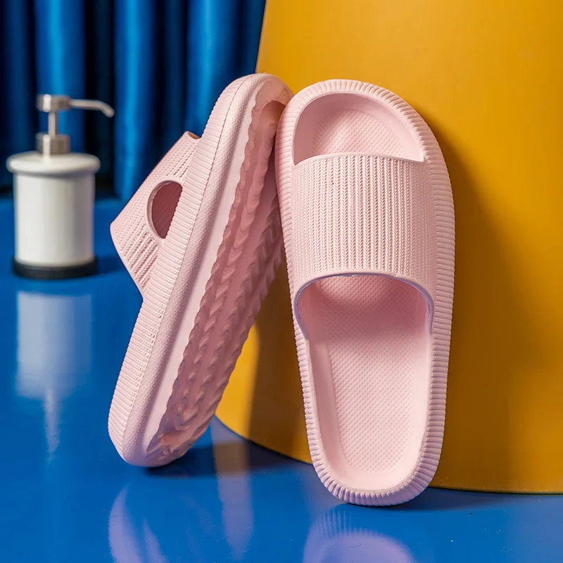 

Couples EVA Mute Deodorant Soft Bottom Travel Portable Home Men And Women Sandals And Slippers Bathroom Non-slip Slippers