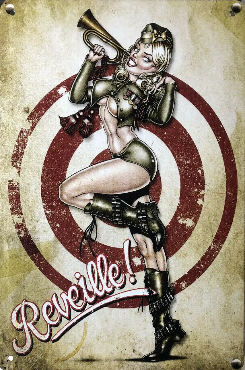 

Знаки для девушек Pin Up, пикантные леди, винтажные гаражные металлические жестяные знаки, Декор, табличка, настенное искусство, мужская пещер...