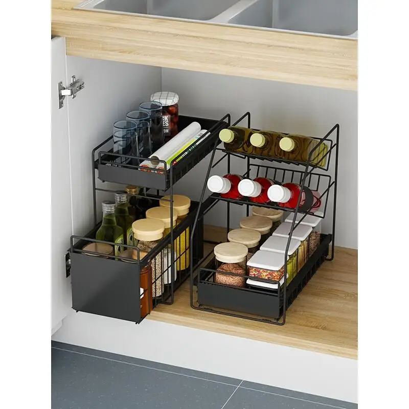 De Malzemeleri органайзер для холодильника с выдвижными ящиками корзина Cocina Органайзер