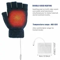 Зимние перчатки с электрическим подогревом #5