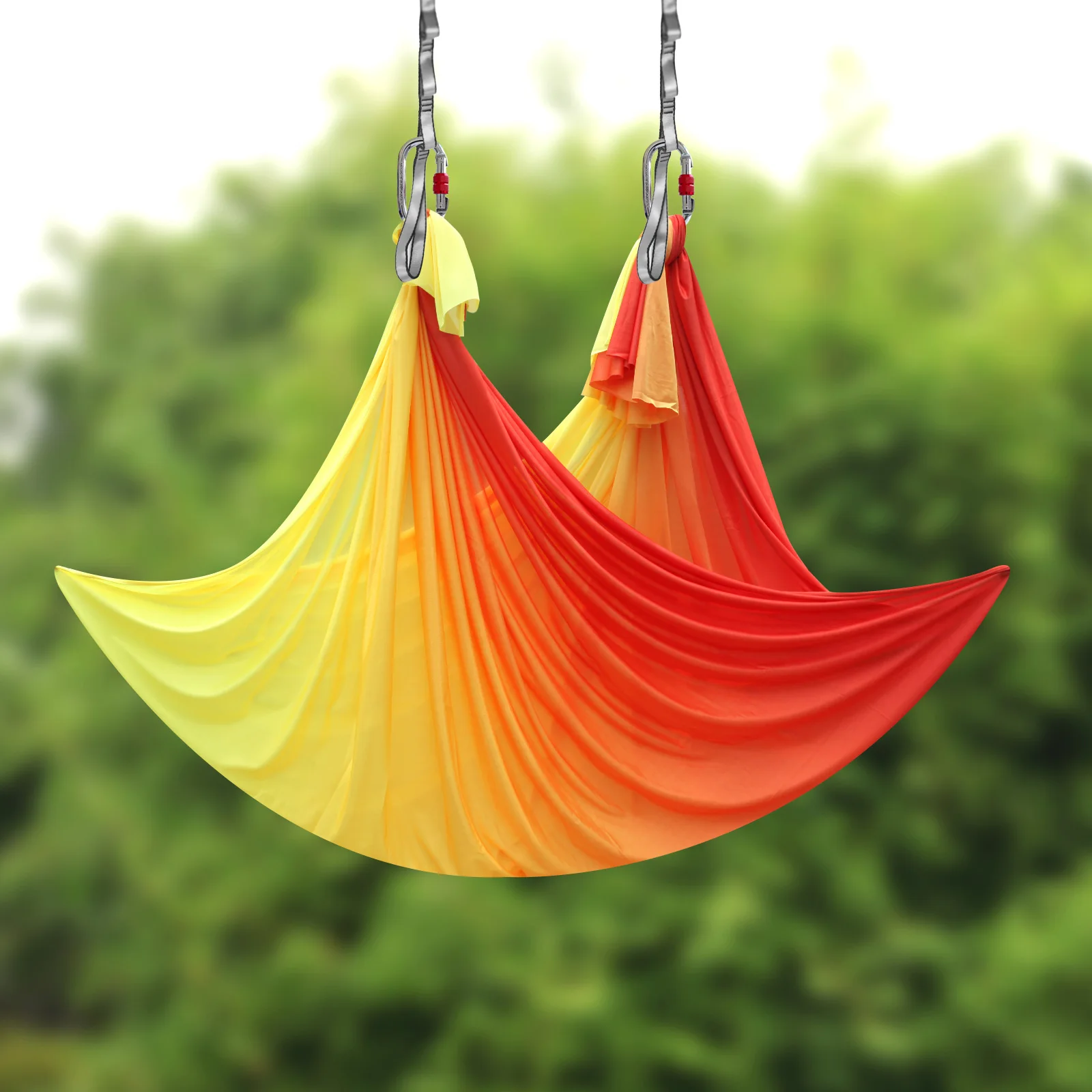 

PRIOR FITNESS Aerial Yoga Hammock Fitness High Quality 5Meter/5.5Yards 100% Nylon Yoga Fabric By Dance Yoga exercise