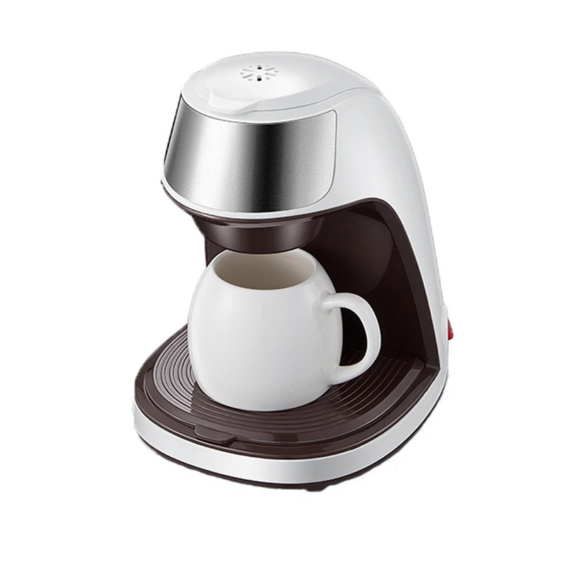 Portable Coffee Machine Artist Dripping Semi-Automatic Coffee MachineBrew Tea Powder 300ml Water Tank American coffee maker