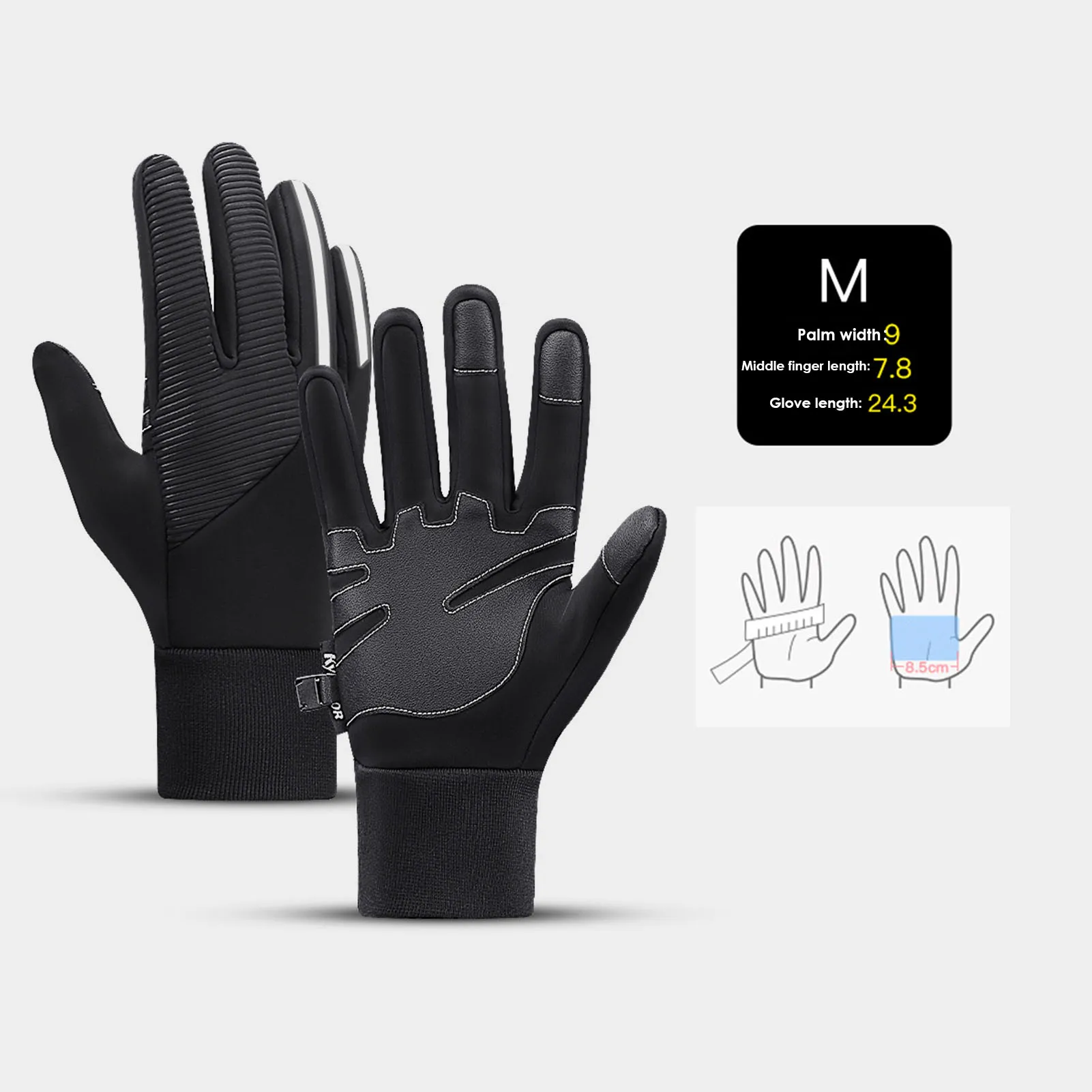 

Warm Cycling Gloves Windproof Water Repellent Sports Gloves