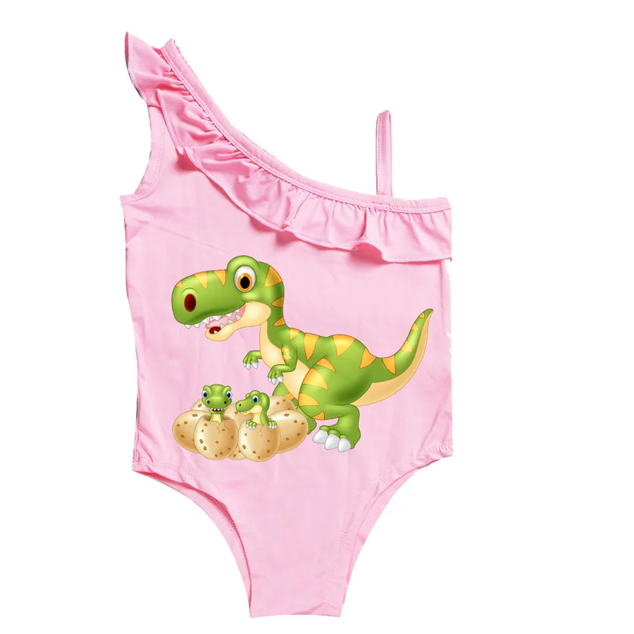 Disney Little Girls Separate Swimsuit Kids Cute Cartoon Swimwear Children Toddler Mickey Mouse Bikinis Unicorn Clothes Baby Bath |