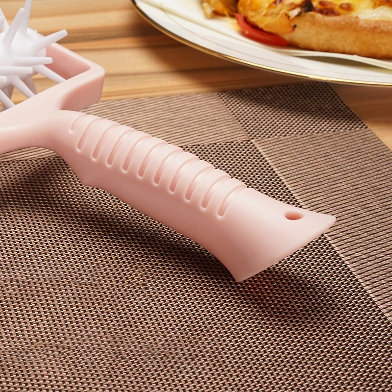 Migecon колесная пицца иглы хлебное отверстие Дырокол тесто ролик печенье пирог