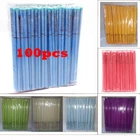 100 шт. ухо свечи Хопи ухо Очиститель воска для удаления ушные свечи Лечение Уход за здоровой полый конус индийский Ароматерапевтический ухо свечи