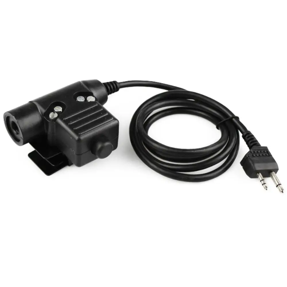 

Tactical Headphones U94 PTT For Motolora Talkabout/ 2-way/Kenwood/ICOM/Yaesu/Midland BaoFeng