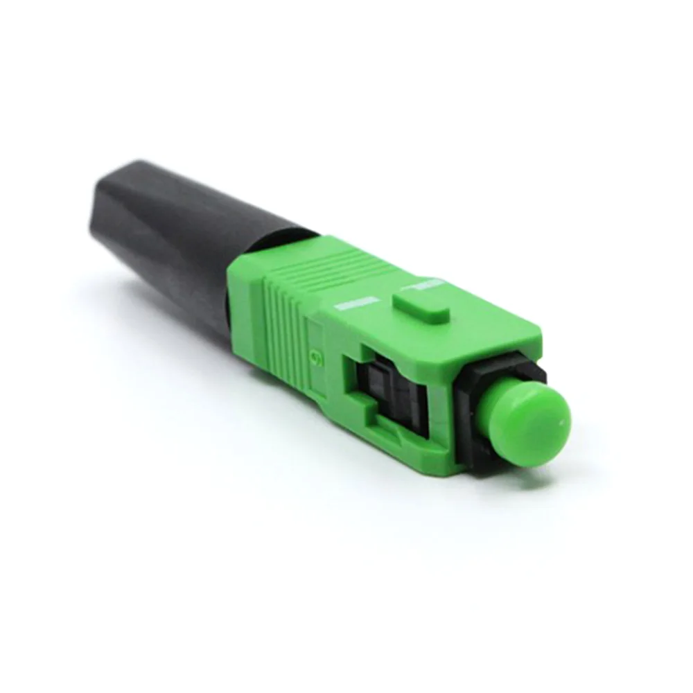 100PCS FTTH SC APC Optic Fiber Quick Cold  SC Single Mode Fast Connector
