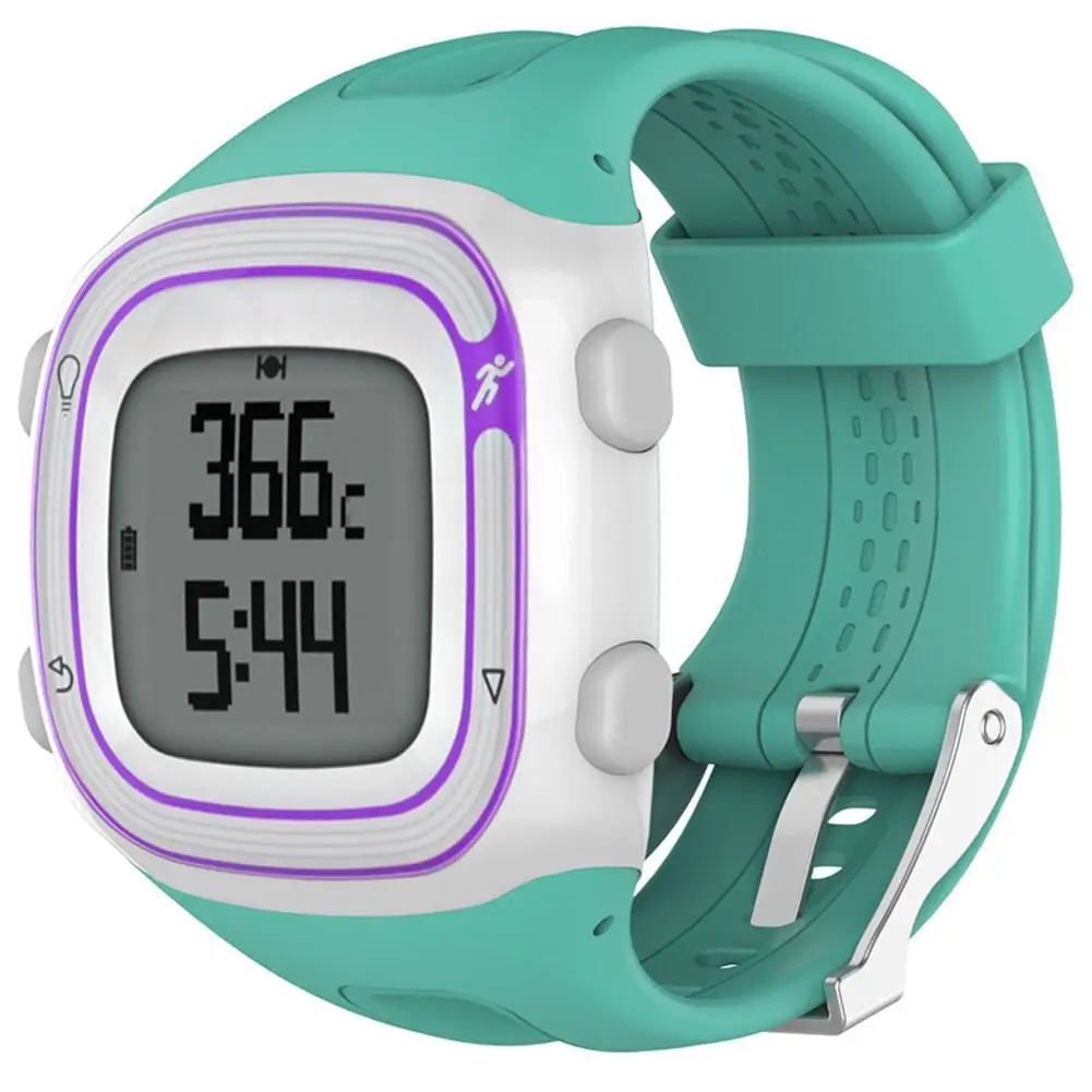 Сменный силиконовый ремень спортивный ремешок для наручных часов для Garmin Forerunner 10 15 Часы для бега с GPS с инструментами многоцветные