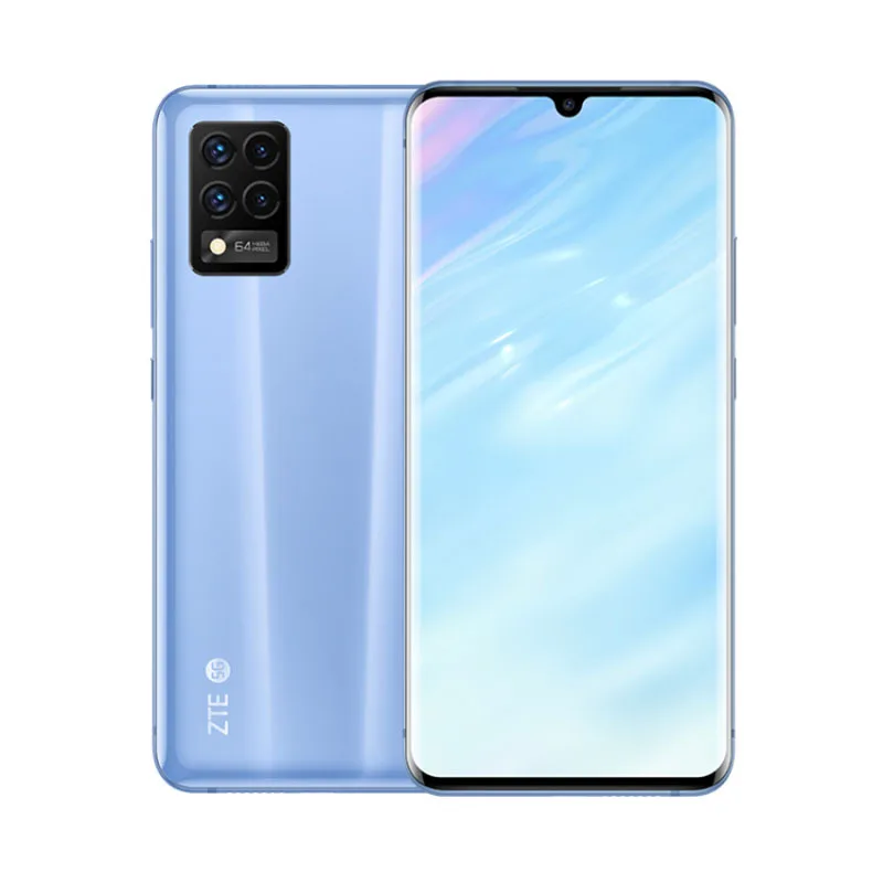 Оригинальный смартфон ZTE Blade 20 Pro Φ Snapdragon 76 Android 10 0 6 47 дюйма AMOLED 8 ГБ ОЗУ 128 Гб ПЗУ МП