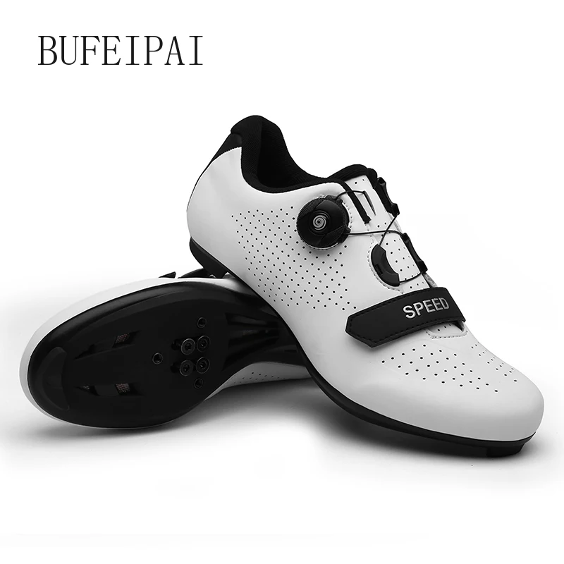 Harga Kualitas Tinggi MTB Bersepeda Sepatu Pria Bernapas Balap Road Sepeda Sepatu Diri Penguncian Sepeda Profesional Sepatu Olahraga Sepatu