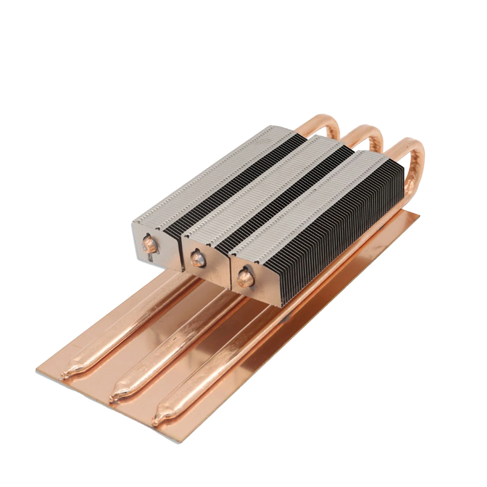 

New Heatsink Geforce RTX30 Series Ultra Thin Copper Mechanical Backplate Cooler Heat Sink with Fan Gold Pure Copper