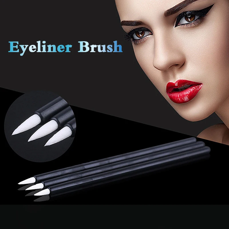 

500PCS Disposable Eyeliner Brushes MakeUp Lip Brush Lipstick Gloss Wands Cosmetic Brush Eyelash Extension Beauty Makeup Tools