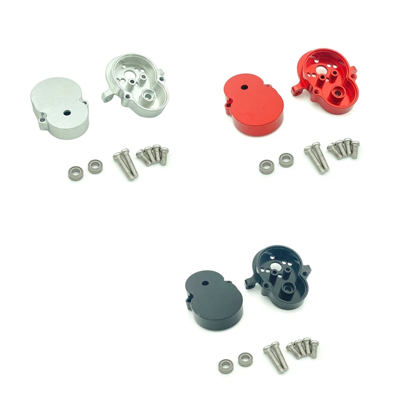 

Металлический корпус коробки передач Коробка передач Корпус с подшипником для WPL D12 1/10 обновленные детали для радиоуправляемых автомобилей