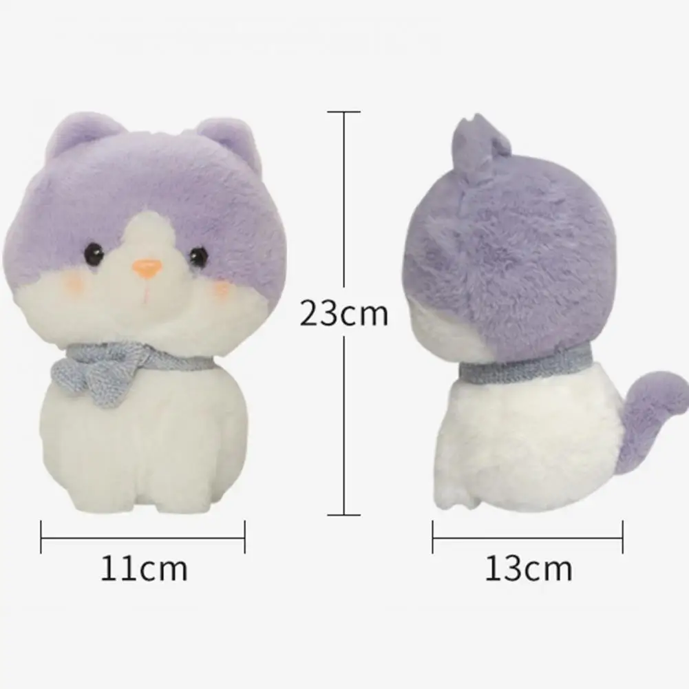 

2021 New Plush Pillow Cartoon Decoration PP Cotton Cat Animal Shape Doll Toy for Office Nice Birthday Gift for Children Girl
