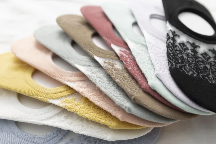 Детские носки обувь для малышей летние короткие невидимые Дышащие Модные