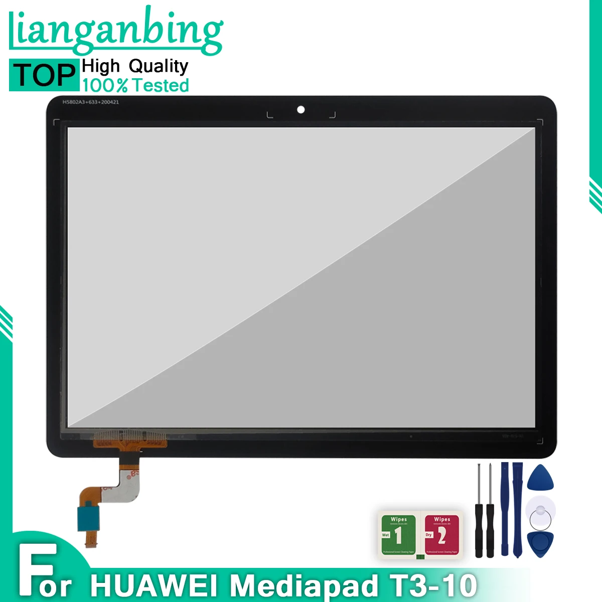 9 6 &quotсенсорный экран для Huawei MediaPad T3 10 AGS L03 L09 W09 запасное Переднее стекло