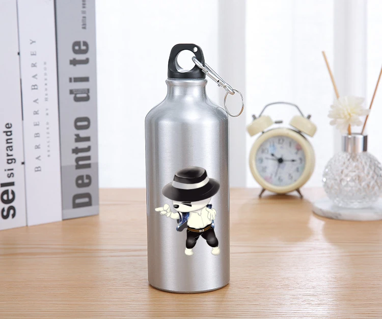 

Bicycle Water Bottle 600ML Drink Outdoor Sport School Leak Proof Funny Carton Animal Climbing Water Protein Shaker Drink Bottles