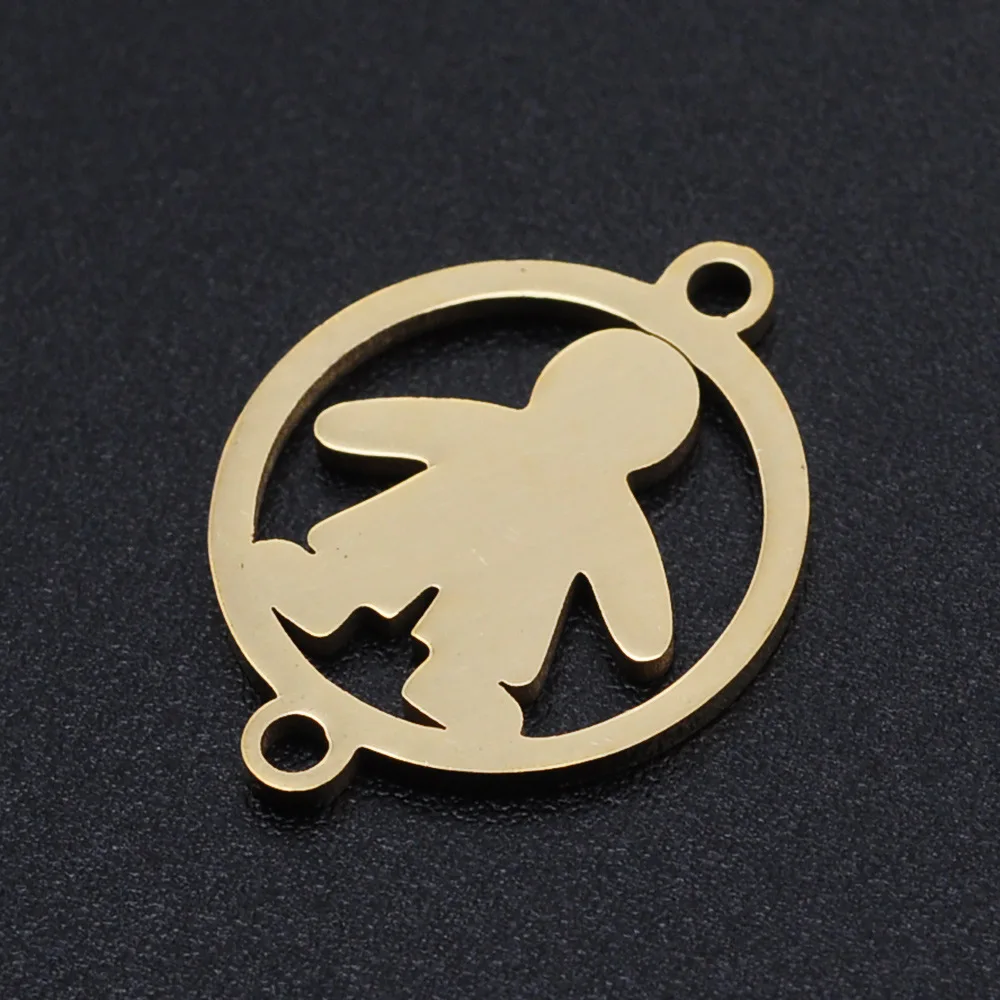 

Полые круглые соединители для мальчиков, 14 х19 мм, Полированные Подвески из нержавеющей стали зеркальные шармы для самостоятельного изготов...