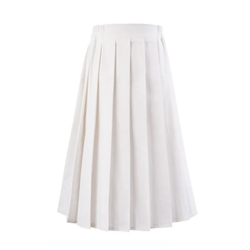 

Harajuku Black Skirts Womens 2020 Summer High Waist Anime Skirts Kawaii School Uniform Short Mini White Pink Plaid Pleated Skirt